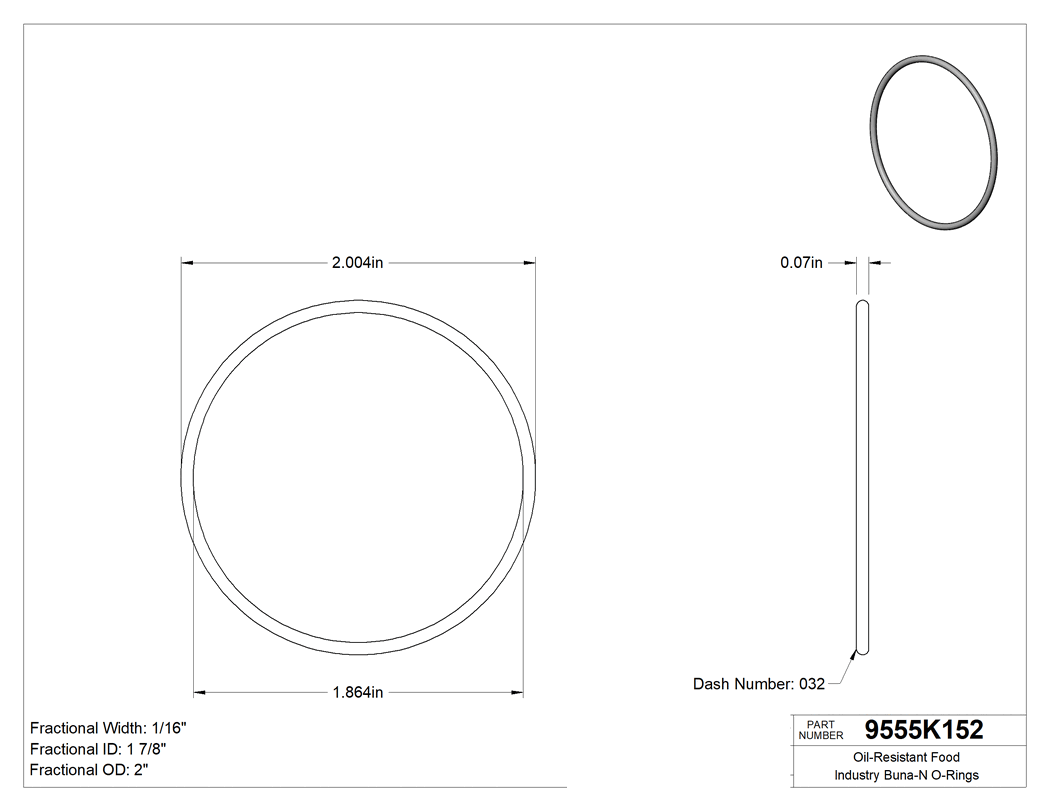 Technical drawing - 9555K152